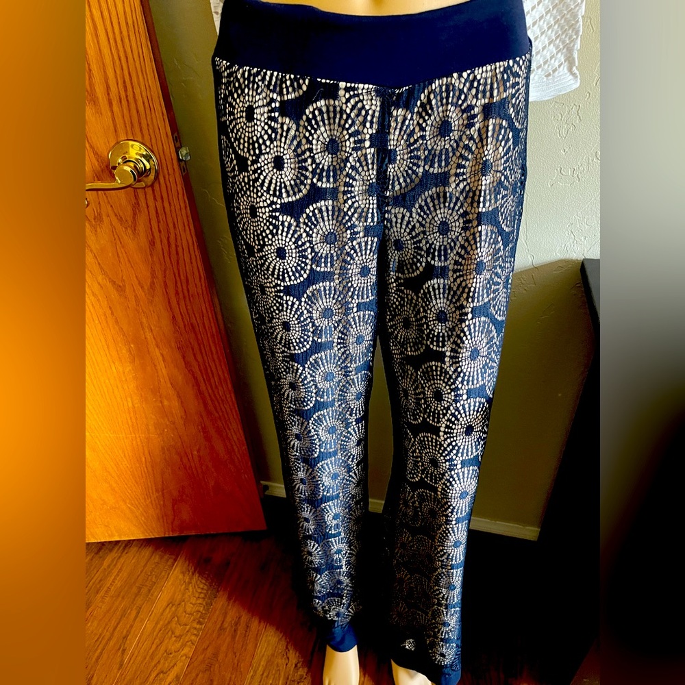 Wheel pants - blue and tan